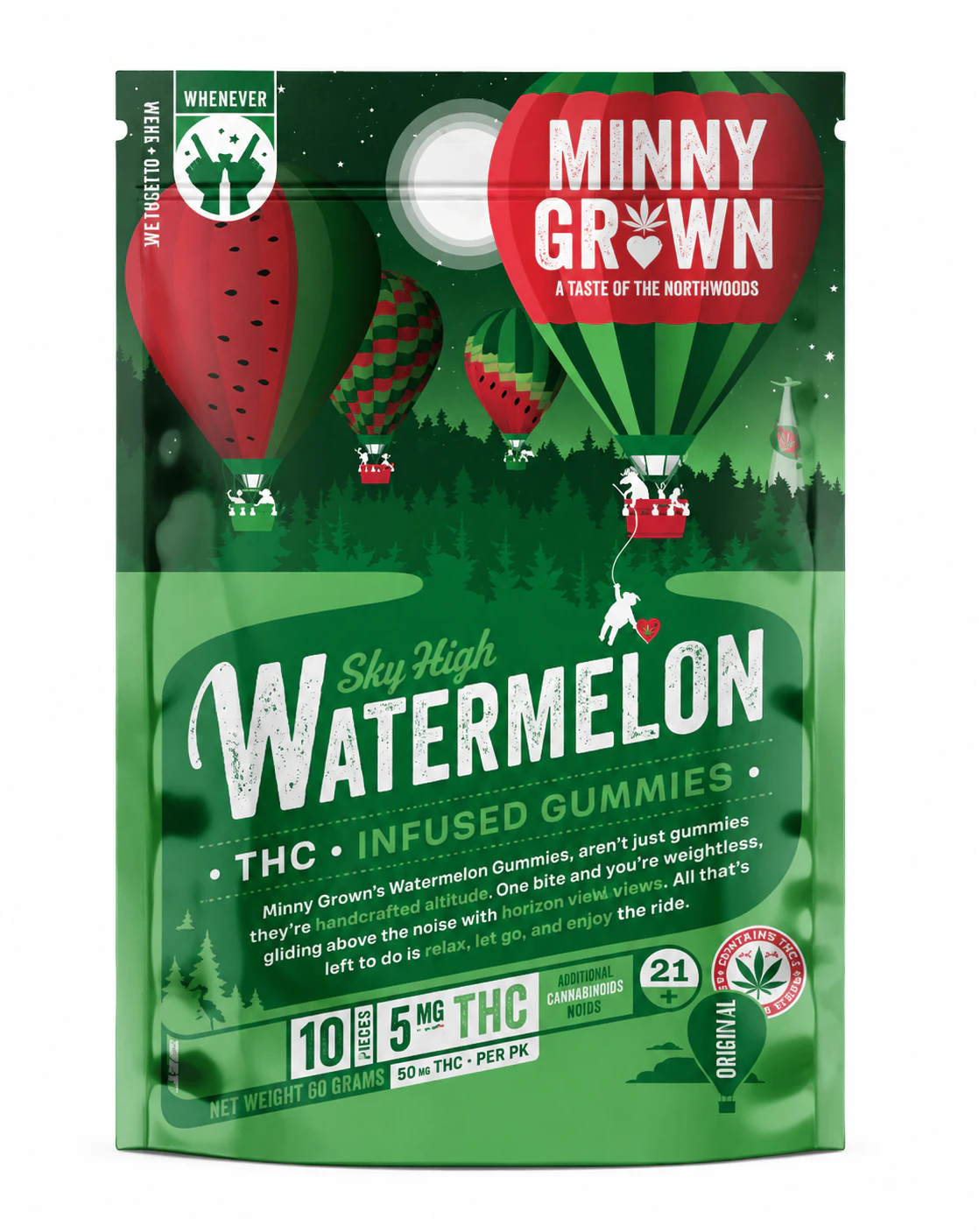 Minny Grown - MINNY GROWN- Sky High Watermelon (50mg) Main Image