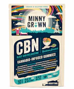 MINNYGROWN- CBN Gummies (250mg)- Rainbow Sherbet