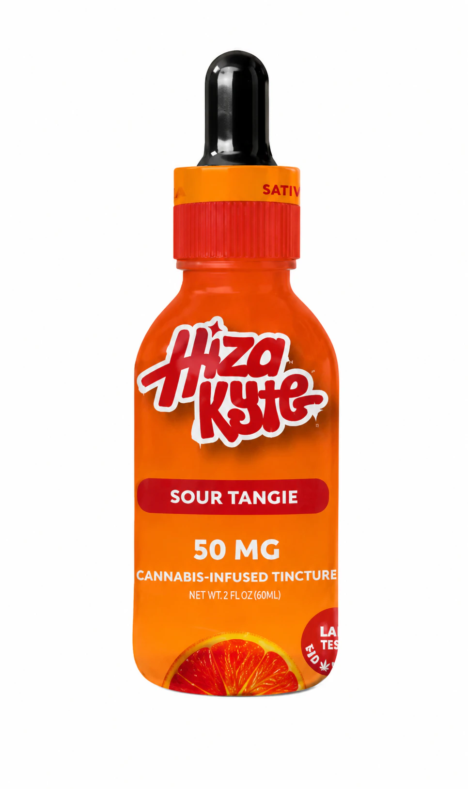 Hiza Kite - Hiza Kyte - Sour Tangie Tincture 50MG THC Main Image