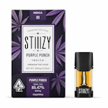 Purple Punch -Indica- 85.47% THC | 0.5g Premium THC Pods (Vape Cart) | Stiiizy- KK1 Front
