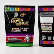 100mg THC Rosin Ringz "Variety Pack" Gummies (10mg - 10 pack) - Casa Flor