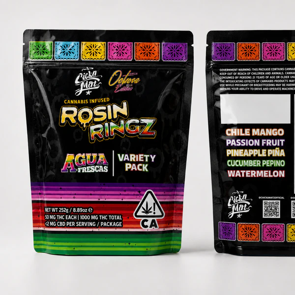 Casa Flor - 100mg THC Rosin Ringz "Variety Pack" Gummies (10mg - 10 pack) - Casa Flor Main Image