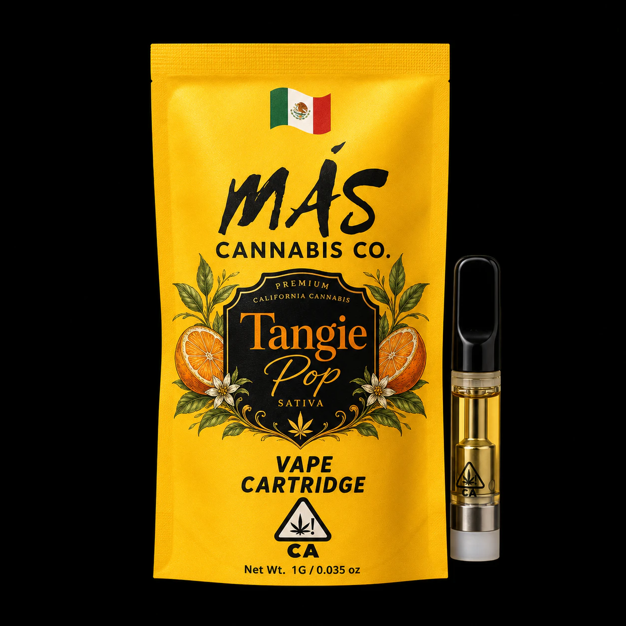Mas - 1g MAS Vape - Tangie Pop 89% Main Image