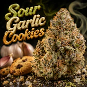 $5 Gram Sour Garlic Cookies ($100/OUNCE)