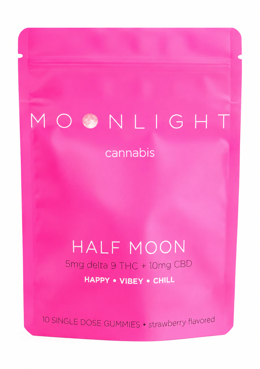 MOONLIGHT - Moonlight- Half Moon (Strawberry) Gummies Main Image