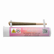 Breakfast Connections - Strawberry Diesel - Kief Infused - 1g Preroll