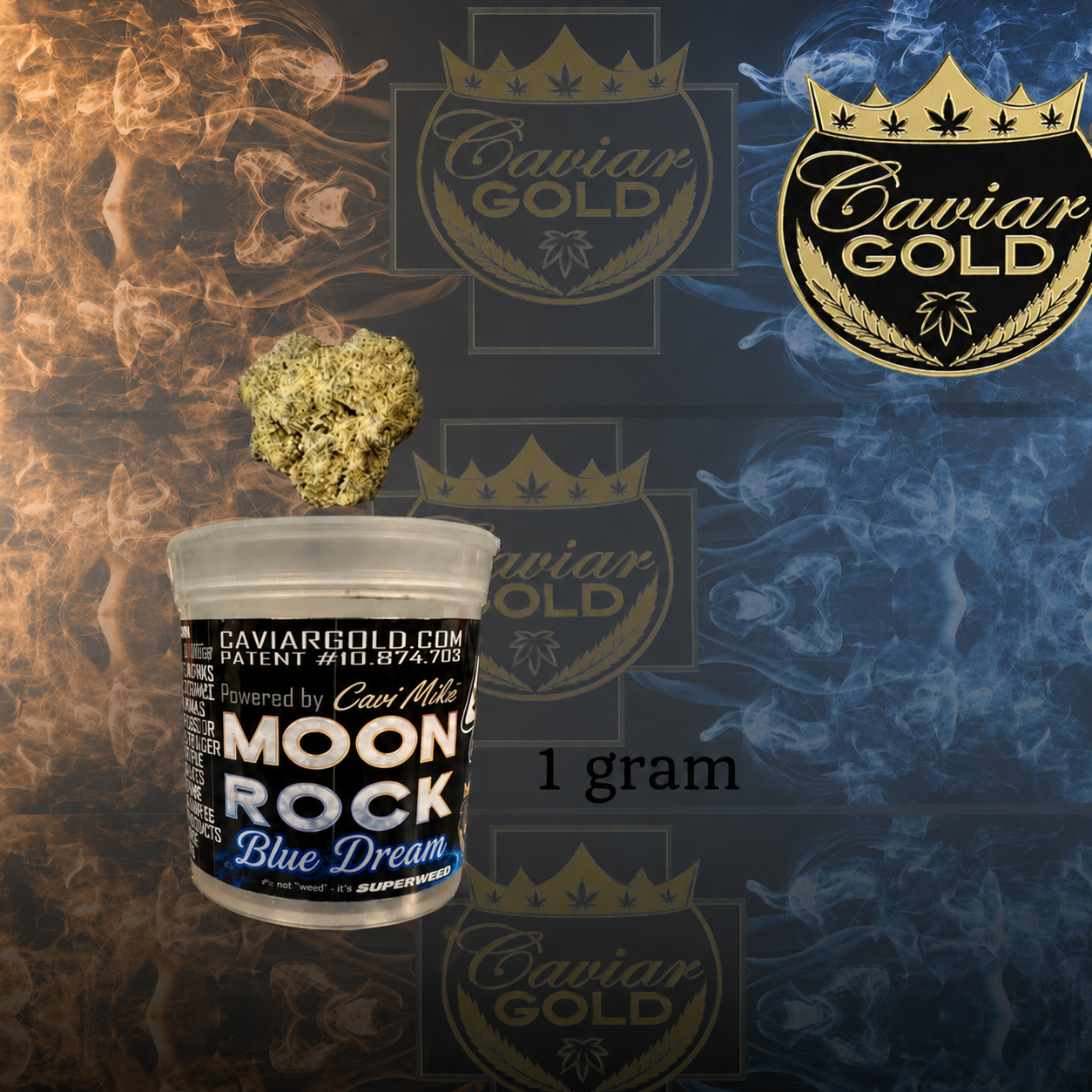 Caviar Gold — Moon Rocks - Blue Dream
