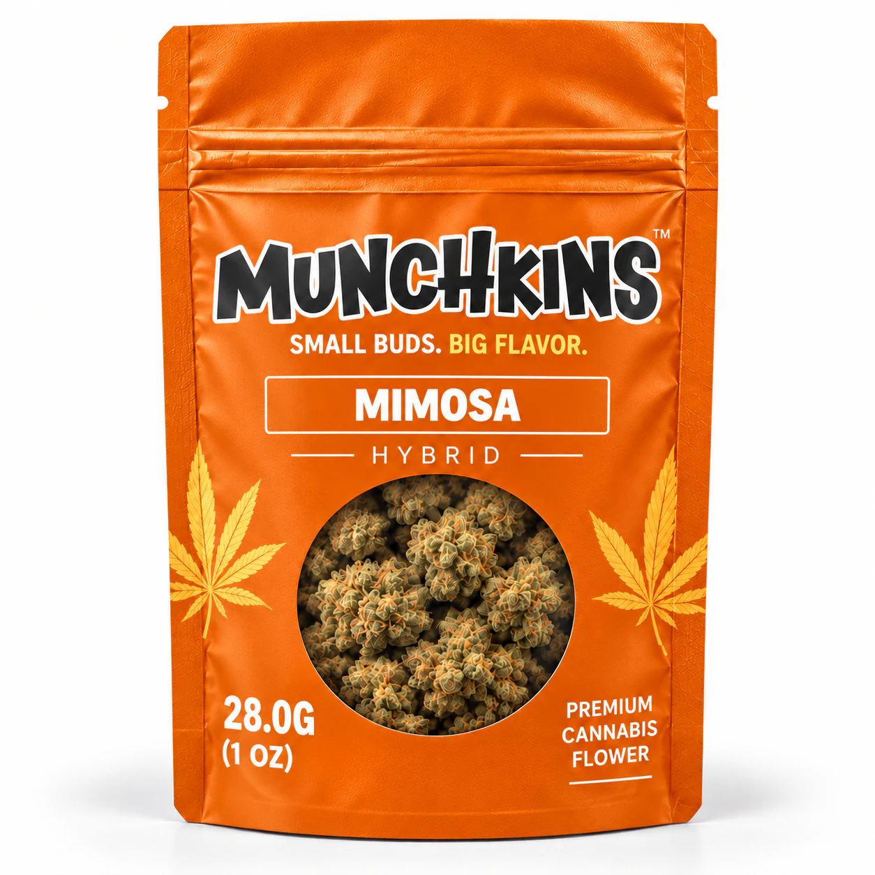 Munchkins - Munchkins | 28.0g Mylar | Mimosa | Hybrid Main Image