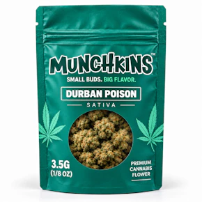 Munchkins | 3.5g Mylar | Durban Poison