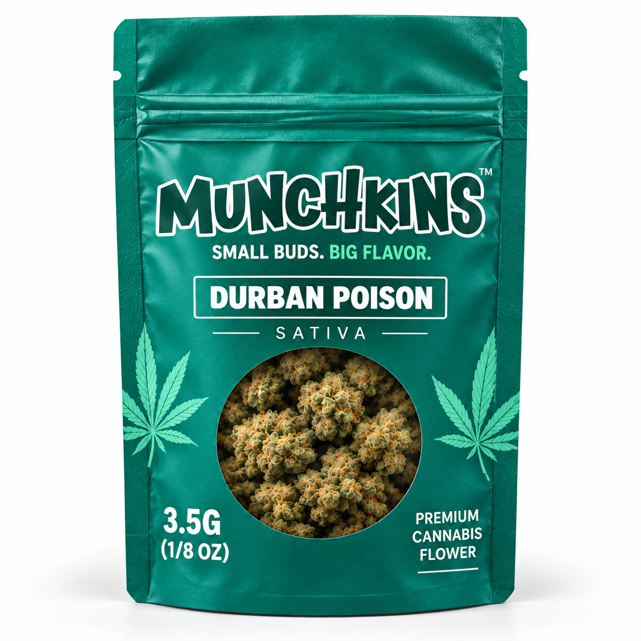 Munchkins - Munchkins | 3.5g Mylar | Durban Poison Main Image