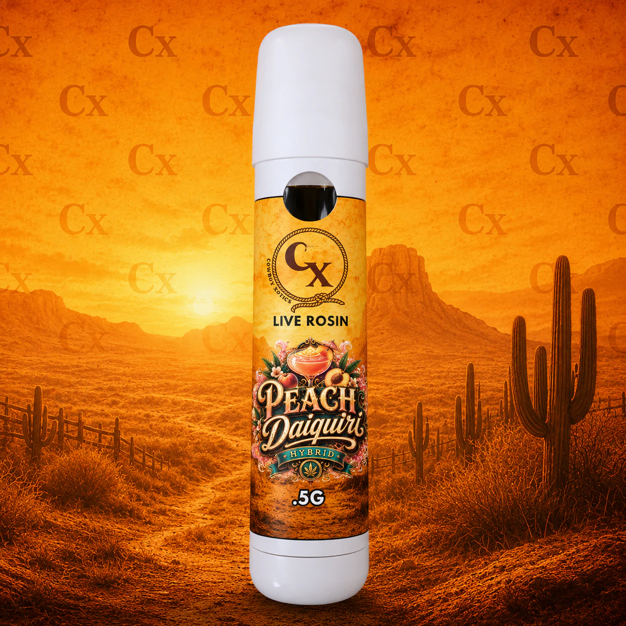 TVC - Peach Daiquiri | Cowboy Xotics Dispo Vape | (Online Only!) Main Image