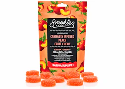 Smokies - Peach Sweet (No Coloring) - Gummy - 10 x 10mg THC