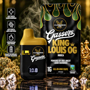 Claybourne Co | Gassers | 1g AIO | King Louis OG