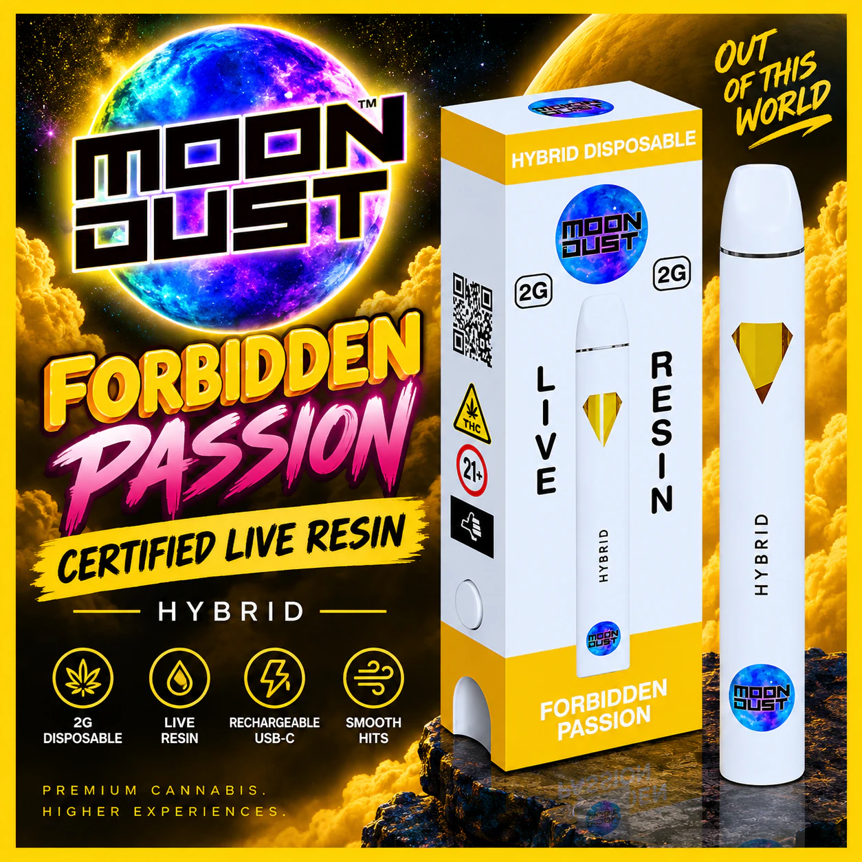 MOON DUST - Moondust | 2g AIO | Forbidden Passion Main Image