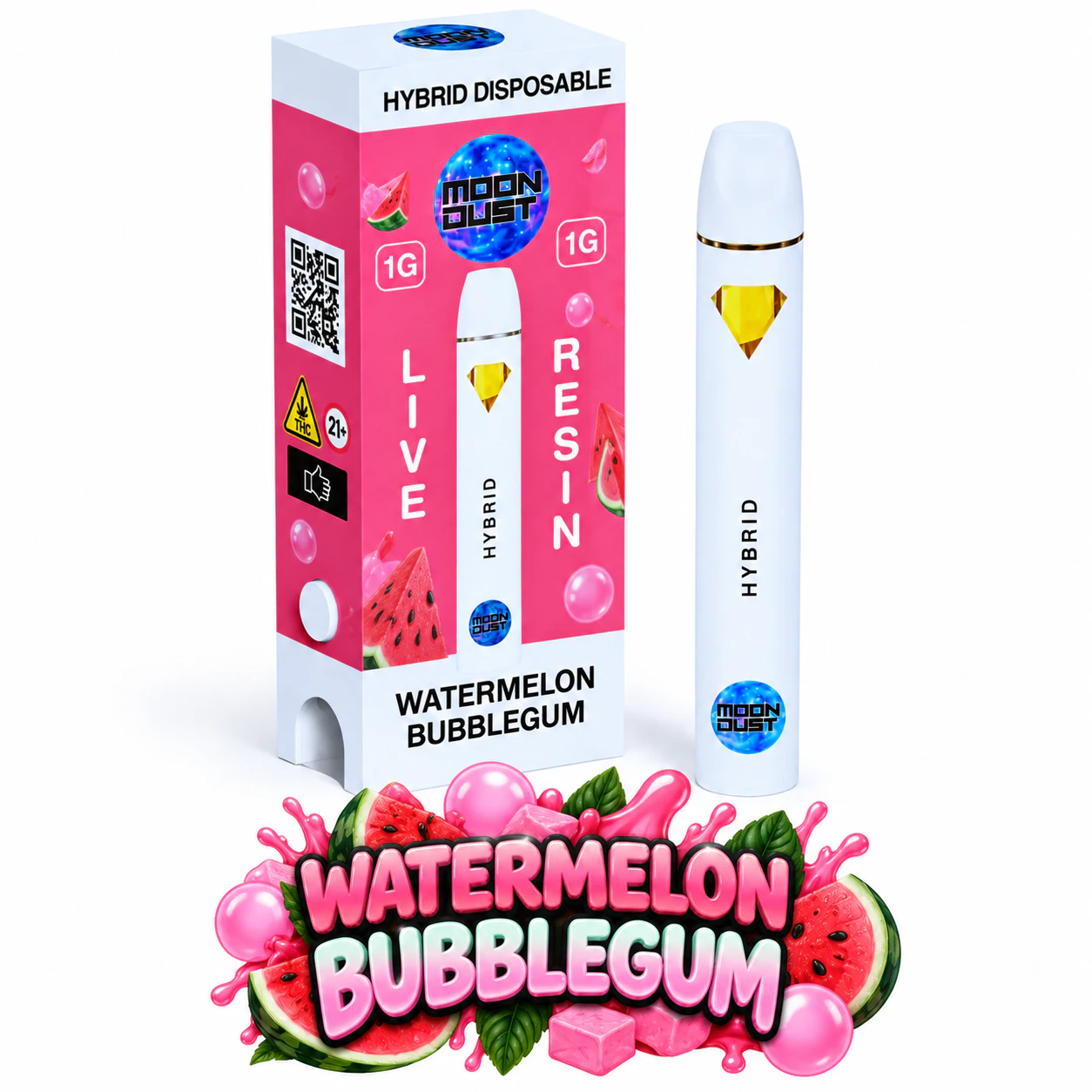 MOON DUST - Moondust | 1g AIO | Watermelon Bubblegum Main Image