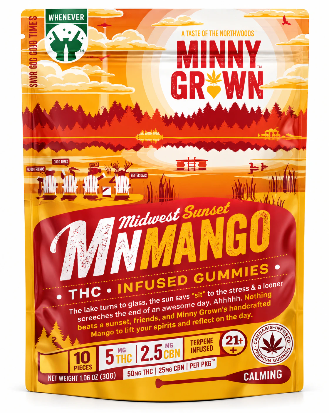 Minny Grown - MINNY GROWN- Midwest Sunset MNMango (50:25) Main Image