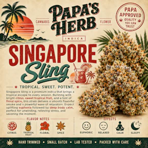 Papa's Herb | 28g Mylar | Singapore Sling