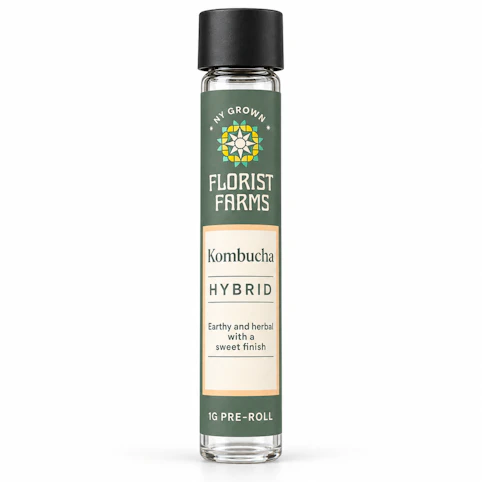 Florist Farms - Kombucha – Hybrid – 27% THC | 1g Pre-Roll | Florist Farms  -x8 front