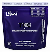 Lumi Gummies 10mg x 10pck Granddaddy Sour OG