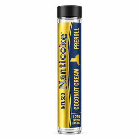 Nanticoke - Coconut Cream – Indica – 31% THC | 1.25g Infused Pre-Roll | Nanticoke  -HH7 BACK