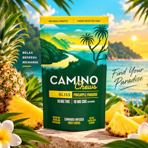 Camino | 10pk Chews | Pineapple Paradise | 100mg