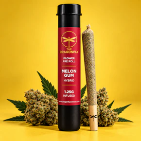 Dragonfly | 1.25g Infused Preroll | Melon Gum