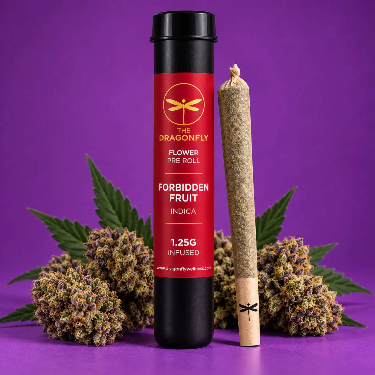 Dragonfly - Dragonfly | 1.25g Infused Preroll | Forbidden Fruit Main Image