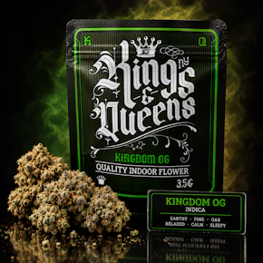 Kings & Queens | 3.5g Mylar | Kingdom OG