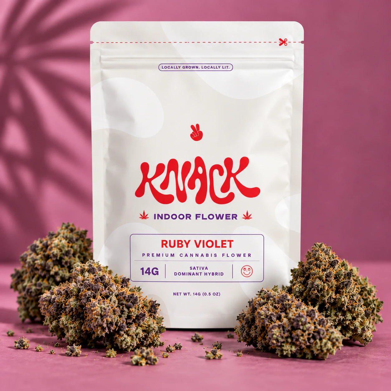 Knack - KNACK | 14g Mylar | Ruby Violet Main Image