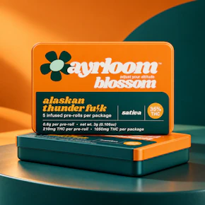 Ayrloom | 5pk - 0.6g Infused Prerolls | ATF | Sativa-Hybrid