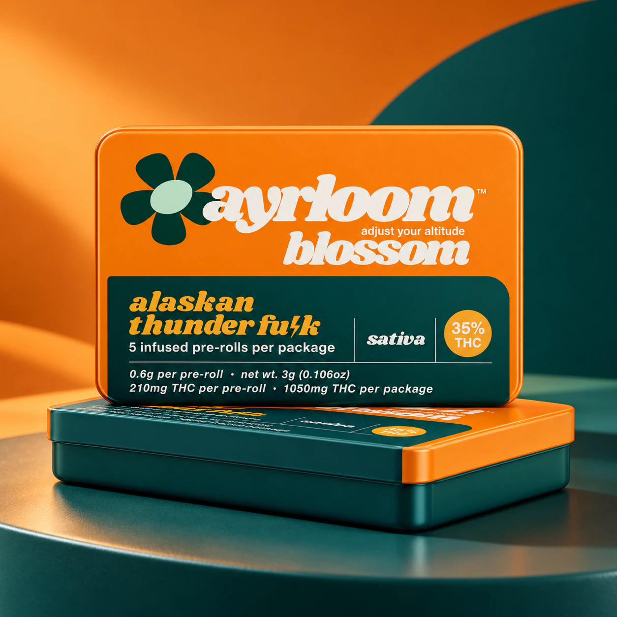 ayrloom - Ayrloom | 5pk - 0.6g Infused Prerolls | ATF | Sativa-Hybrid Main Image