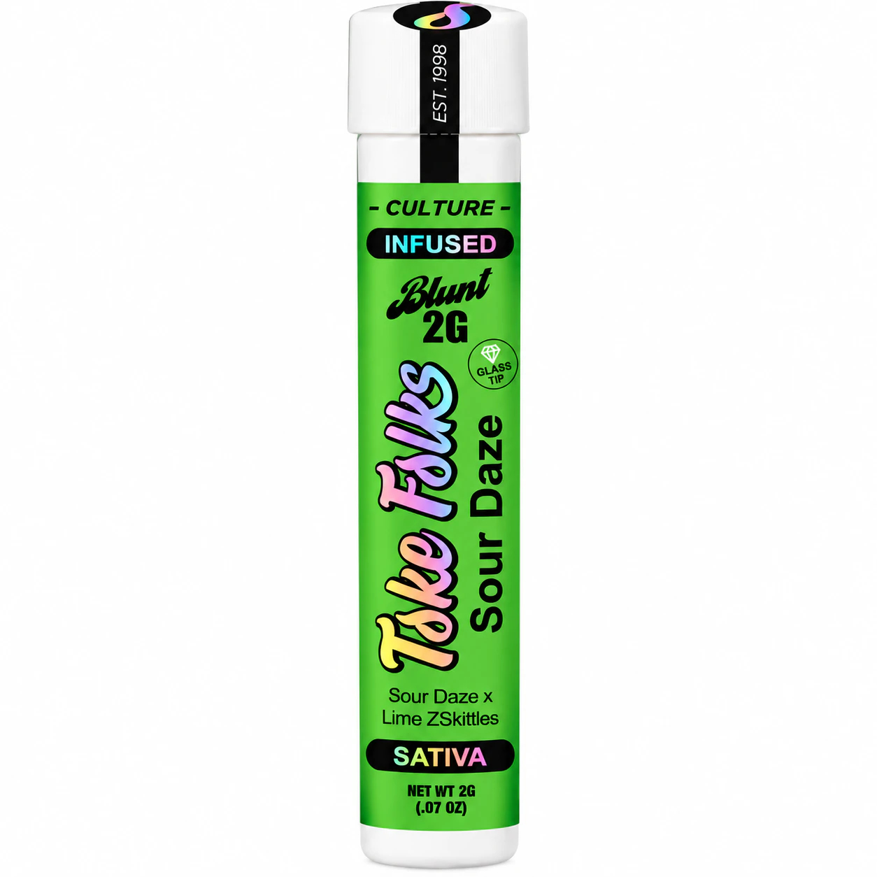 Toke Folks - Toke Folks | 2g Infused Blunt | Sour Daze Main Image