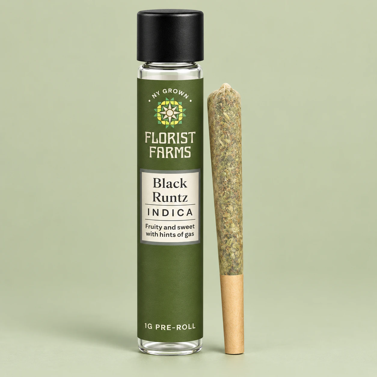 Florist Farms - Florist Farms | 1g Preroll | Black Runtz | Indica-Hybid  Main Image