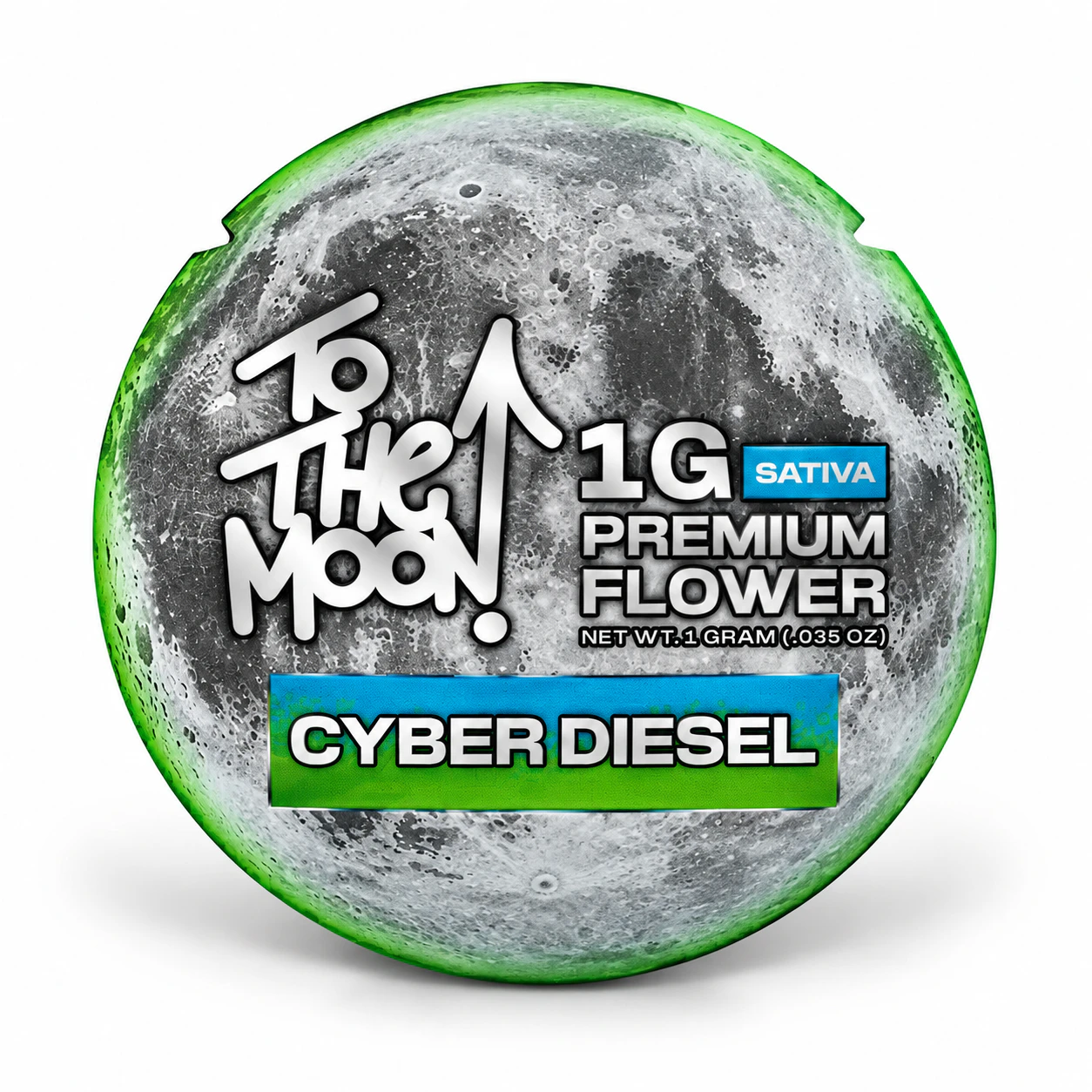 To The Moon - TTM | 1g Mylar | Cyber Diesel Main Image