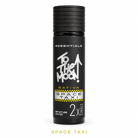 To The Moon - Space Taxi – Sativa – 26.72% THC | 1.5g (2 x 0.75g Pre-Rolls) | To The Moon -DD12 BACK