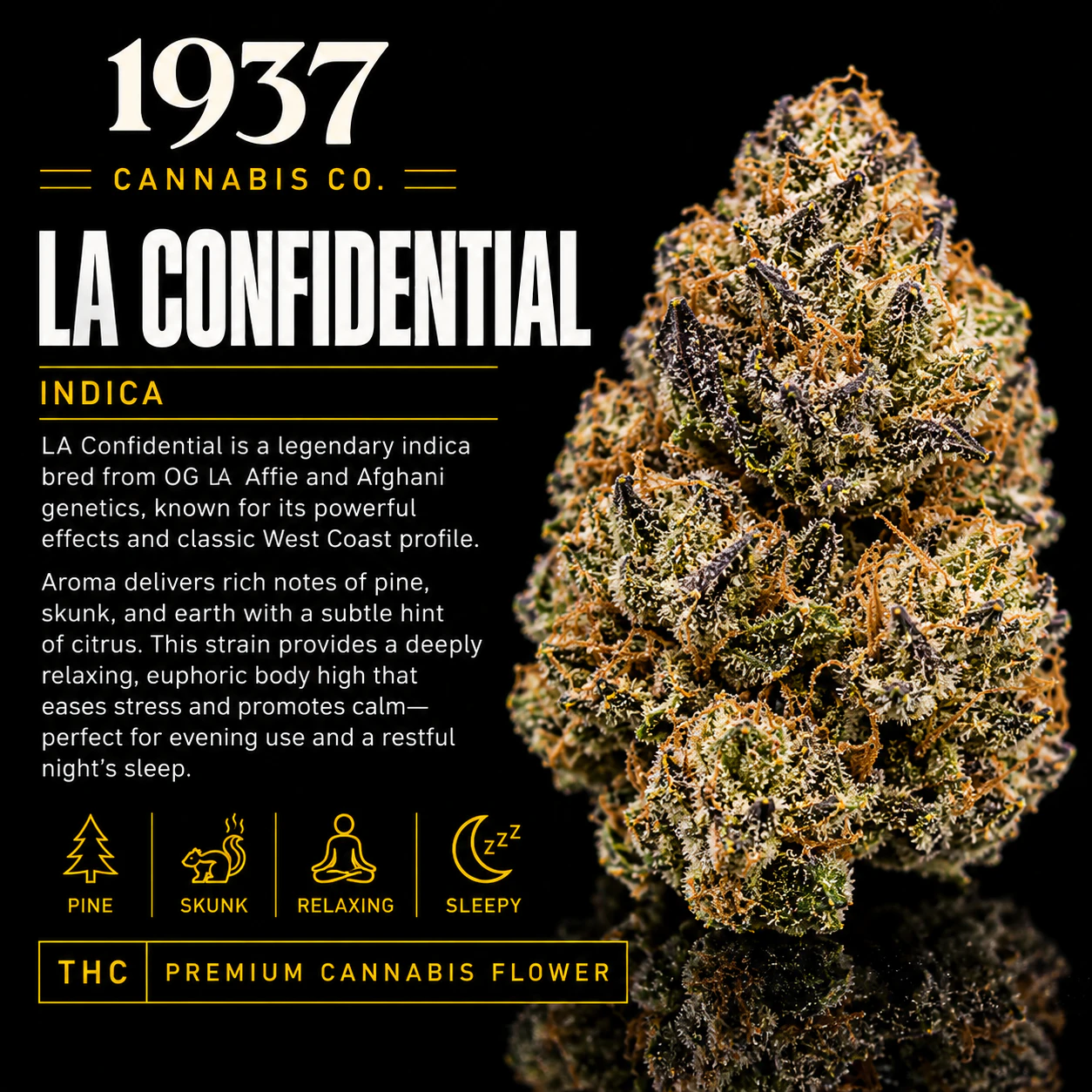 1937 - 1937 | 3.5g Mylar | LA Confidential Main Image