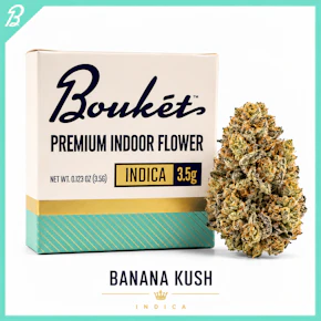 Bouket | 3.5g jar | Banana Kush