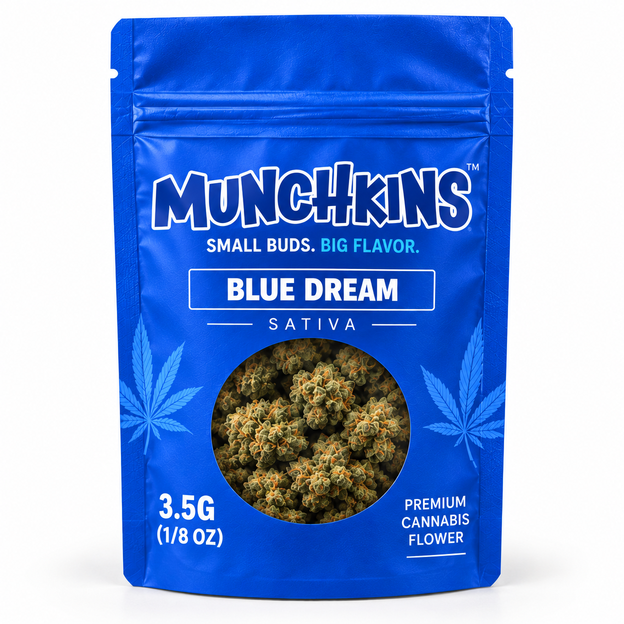 Munchkins | 3.5g Mylar | Blue Dream | Sativa - 3.5g in Far Rockaway