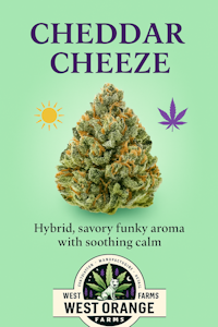 West Orange Farms - Cheddar Cheeze Buds 14g