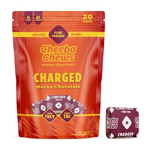 CHEEBA CHEWS - Cheeba Chews | Mocha Chocolate Taffy | Charged | 2:1 THC:THCV 