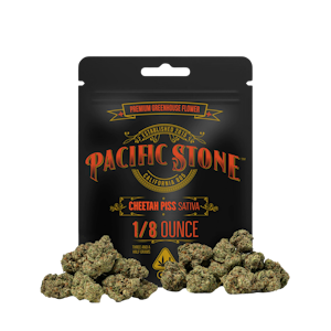 PACIFIC STONE - Cheetah Piss (S) | 3.5g Premium Greenhouse Flower | Pacific Stone