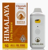 Himalaya 1g Cheetah Piss Live Sauce AIO Disposable