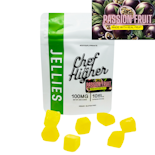  Passionfruit Jellies 100 mg | Chef for Higher | Edible