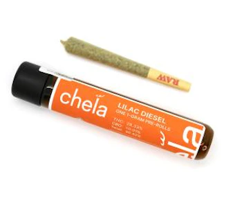 Lilac Diesel | 1g Pre-Roll | Chela Light