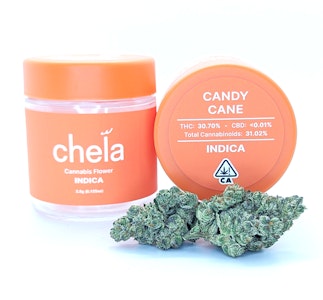 Chela Light - Candy Cane | 3.5g Jar | Chela Light