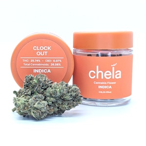 Chela Light - Clock Out | 3.5g Jar | Chela Light