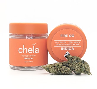 Chela Light - Fire OG | 3.5g Jar | Chela Light