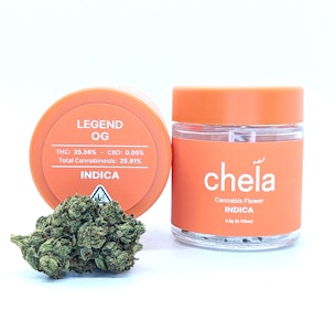 Chela Light - Legend OG | 3.5g Jar | Chela Light