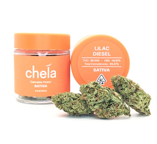 Lilac Diesel | 3.5g Jar | Chela Light