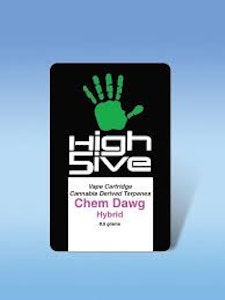 HIGH 5IVE - Chem Dawg Cartridge - 0.5g 